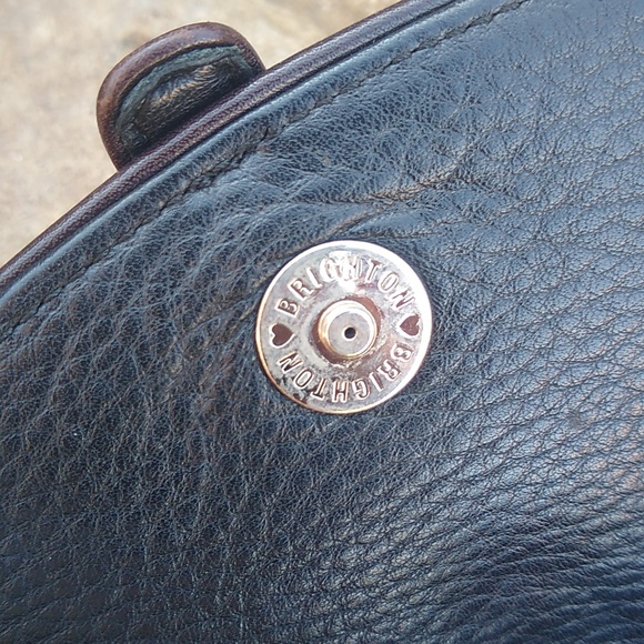 Brighton Leather Nepal Organizer Crossbody Bag RETAIL $310 - Picture 8 of 13